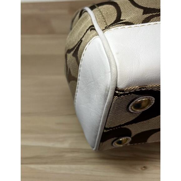 Y2K Coach 11557 Hampton Madeline Signature Satchel Bag - Picture 10 of 12